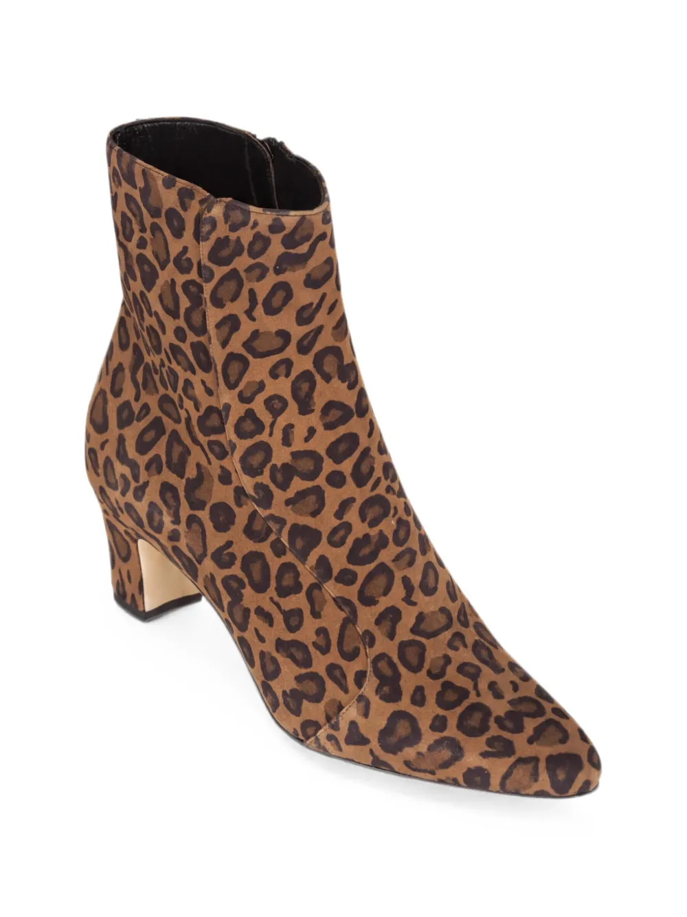 Manolo Blahnik Myconia leopard-print ankle boots Bruin
