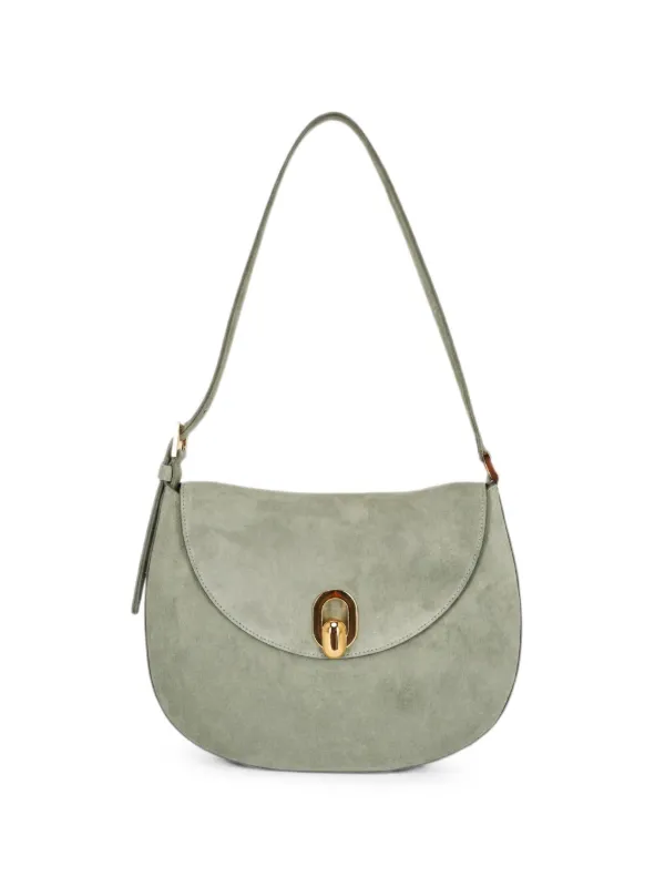Savette Small Tondo Shoulder Bag in Green