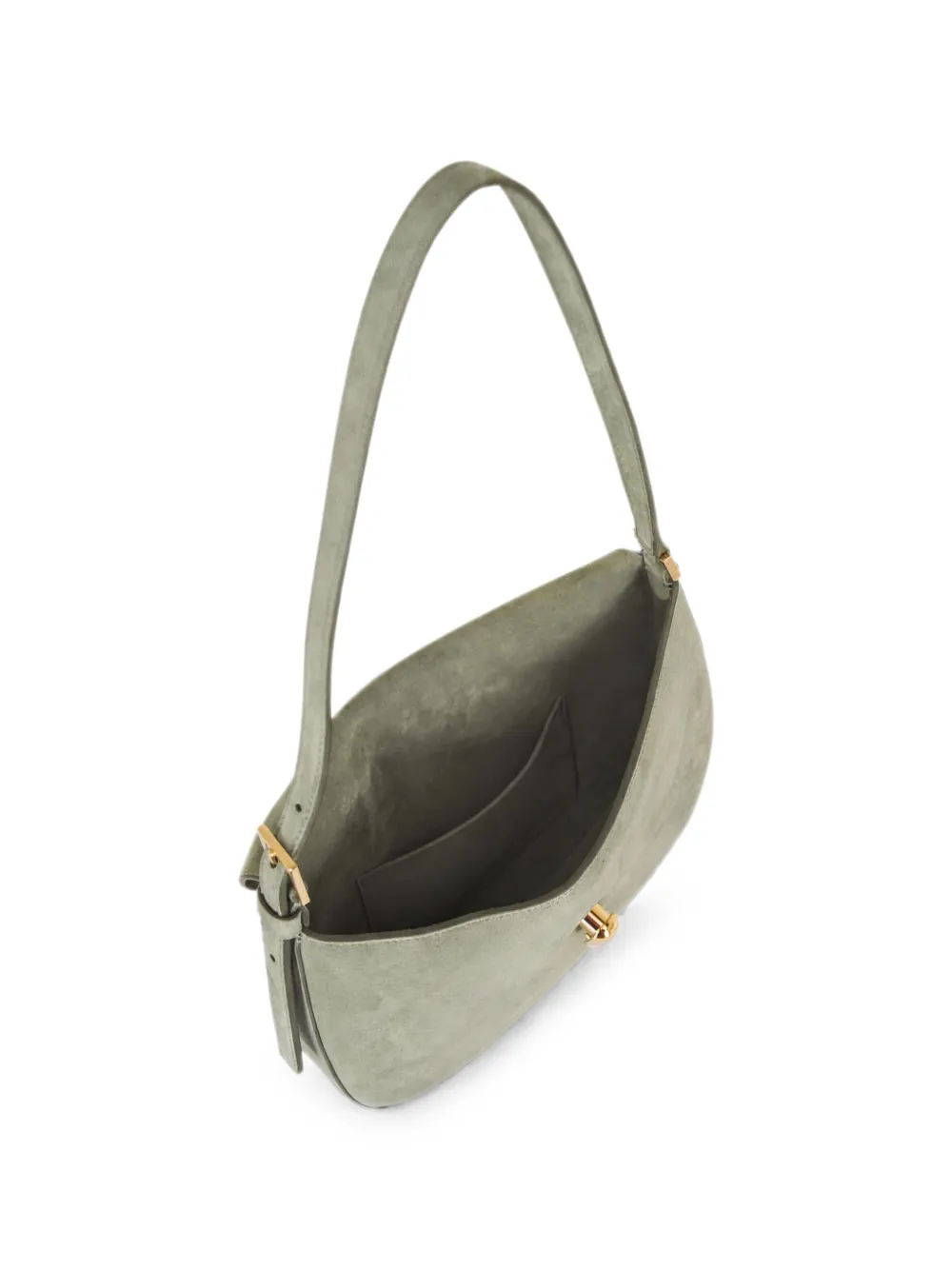 Savette Small Tondo Shoulder Bag in Green, view 4