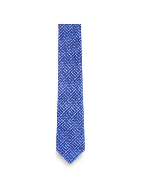 Brioni geometric-pattern tie