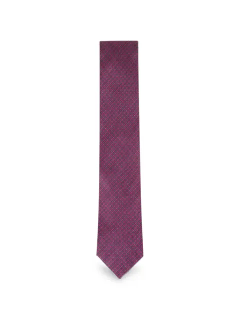 Brioni geometric-print tie