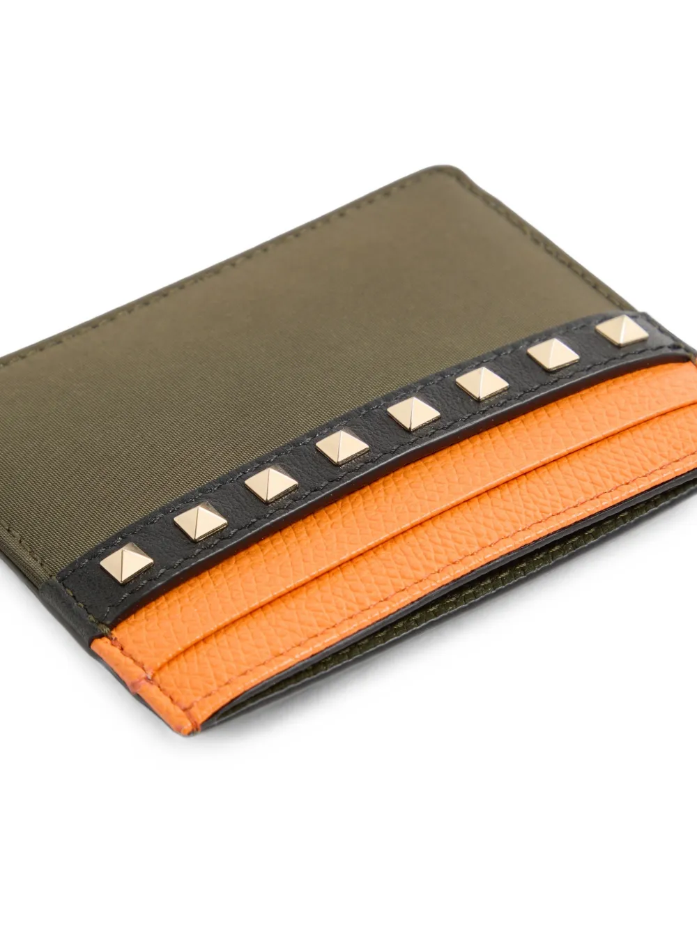 Valentino Garavani Rockstud portemonnee Groen