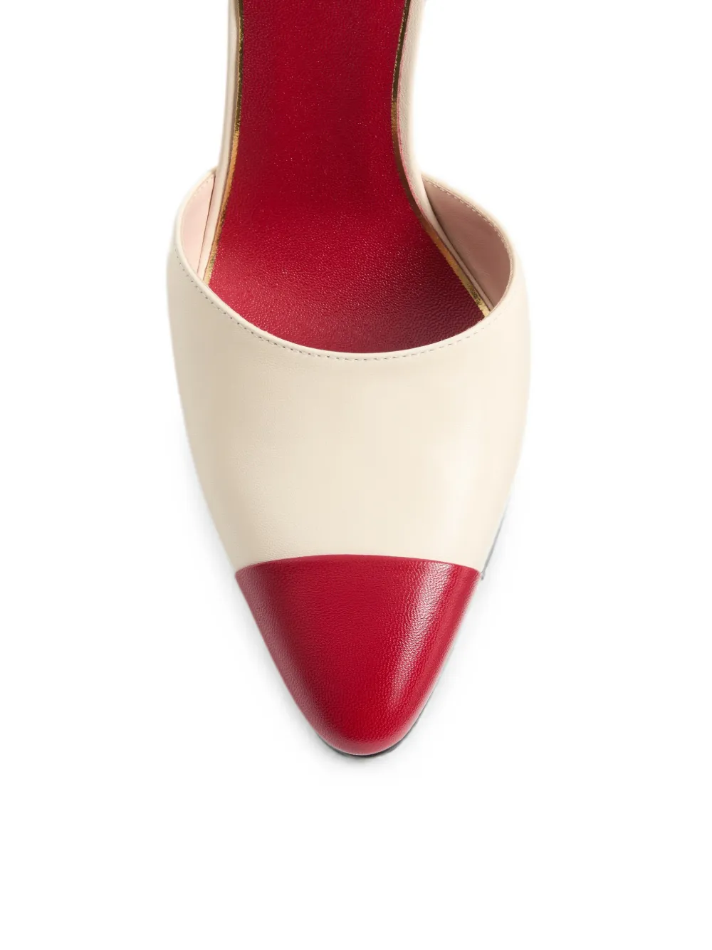 Valentino Garavani 105 mm Sinead kidskin pumps Beige