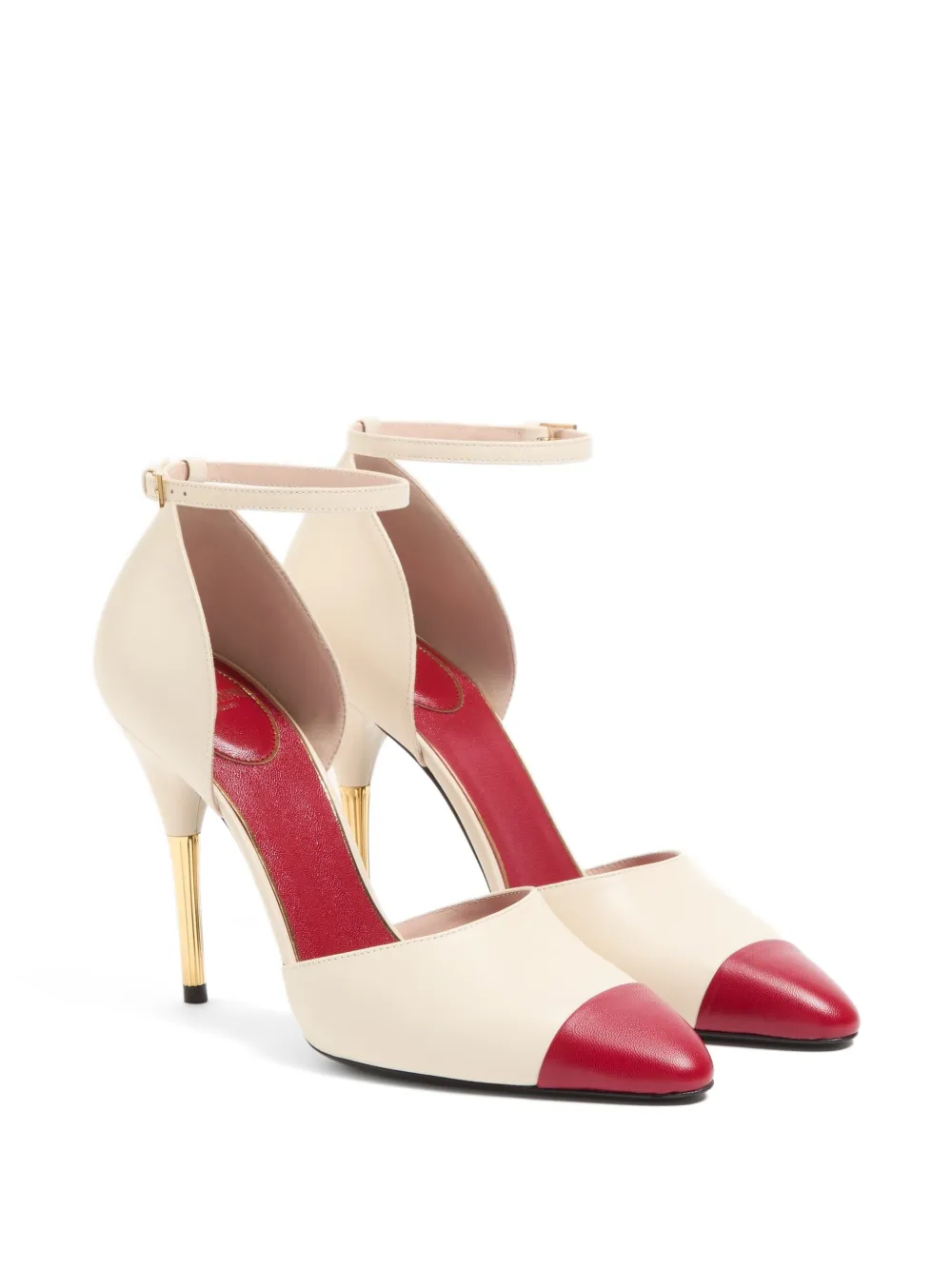 Valentino Garavani 105 mm Sinead kidskin pumps Beige