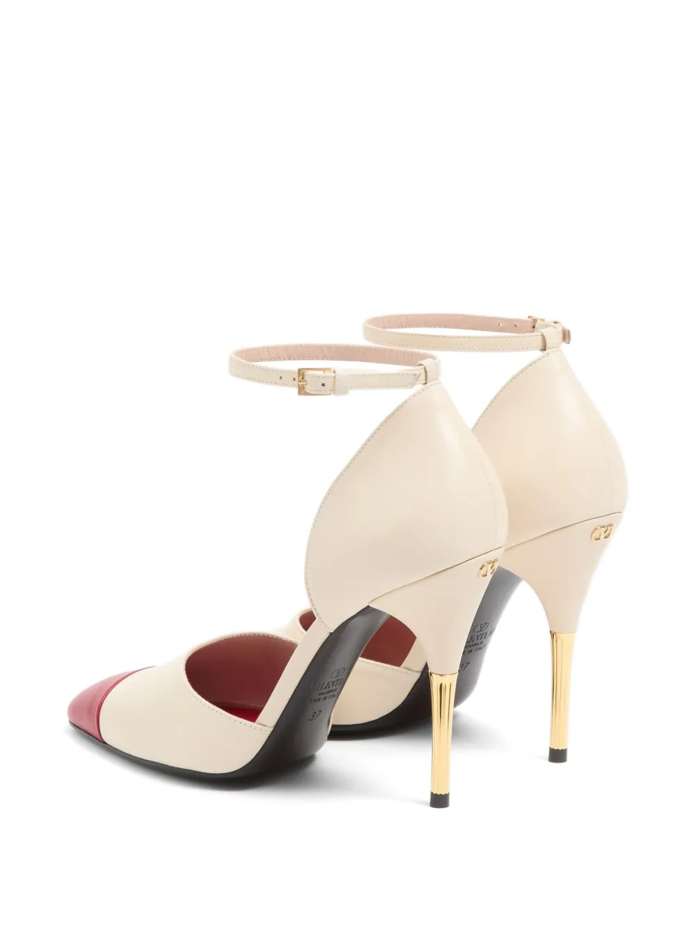 Valentino Garavani 105 mm Sinead kidskin pumps Beige