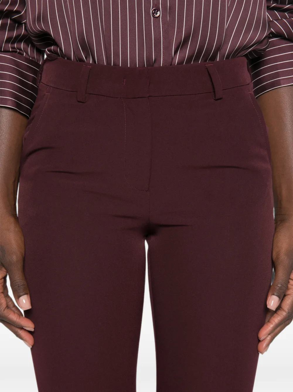 PT Torino Slim-fit pantalon Rood
