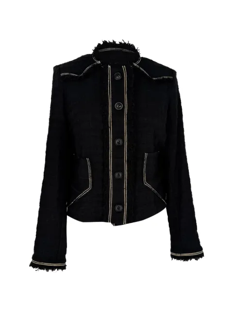 Isabel Marant Vintage blazer de tweed con botones