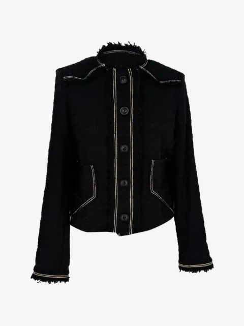 Isabel Marant Vintage Button-down tweed blazer