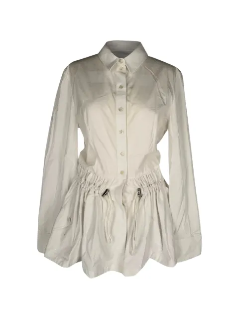 Alexander McQueen Pre-Owned button-down flared dress