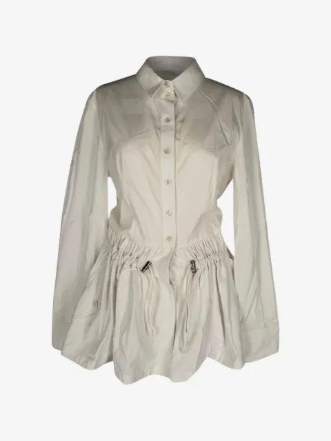 Alexander McQueen Pre-Owned vestido acampanado con botones