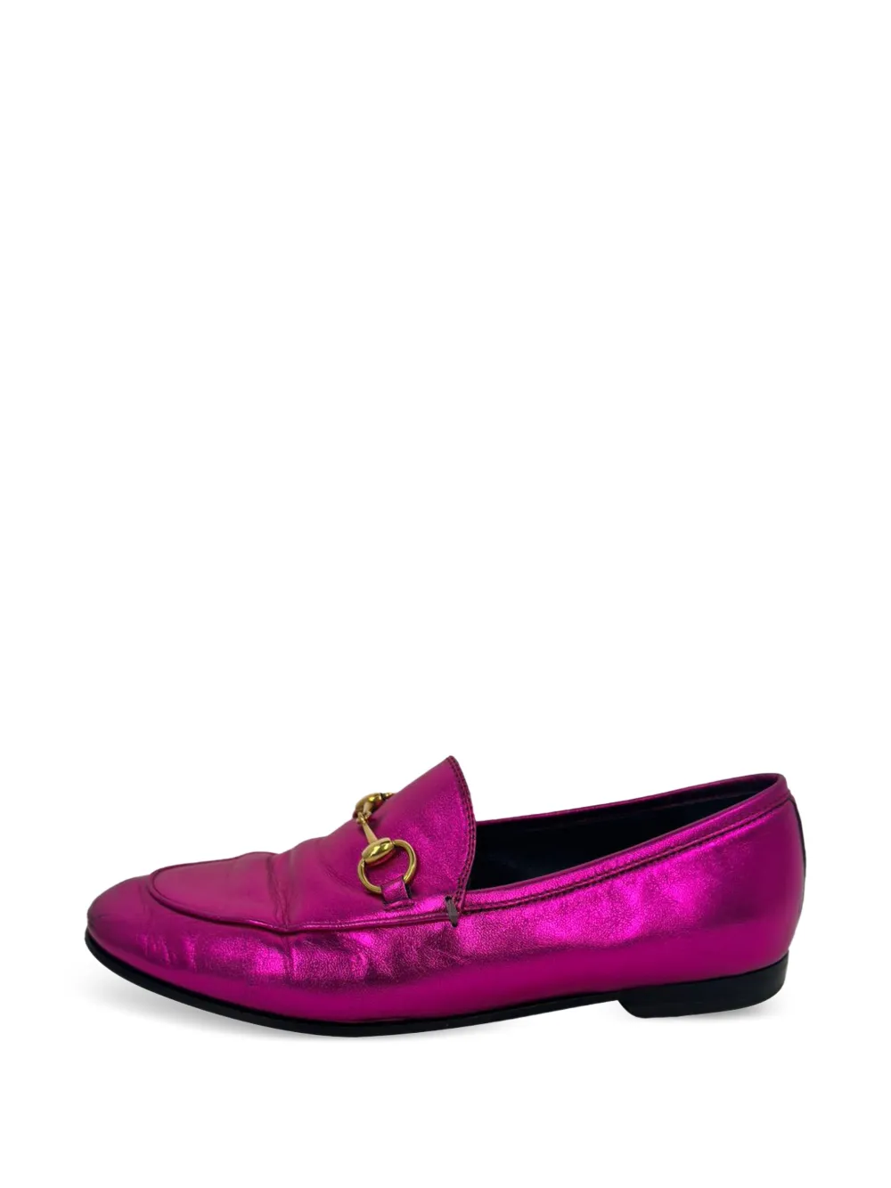 Gucci Pre-Owned Jordaan Horsebit loafers - Rosa