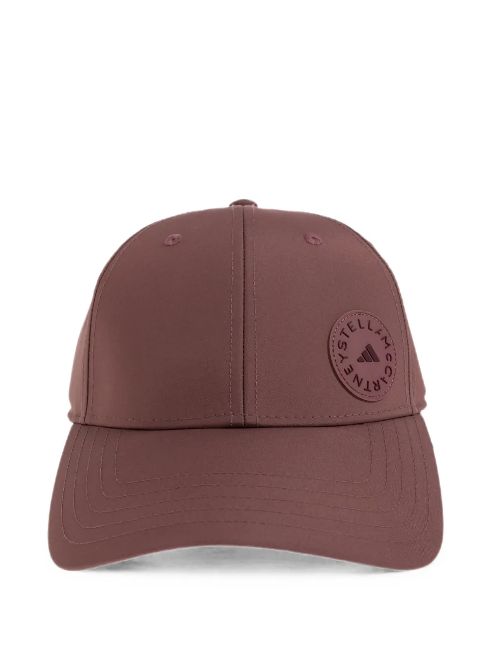 adidas by Stella McCartney logo-patch cap - Viola