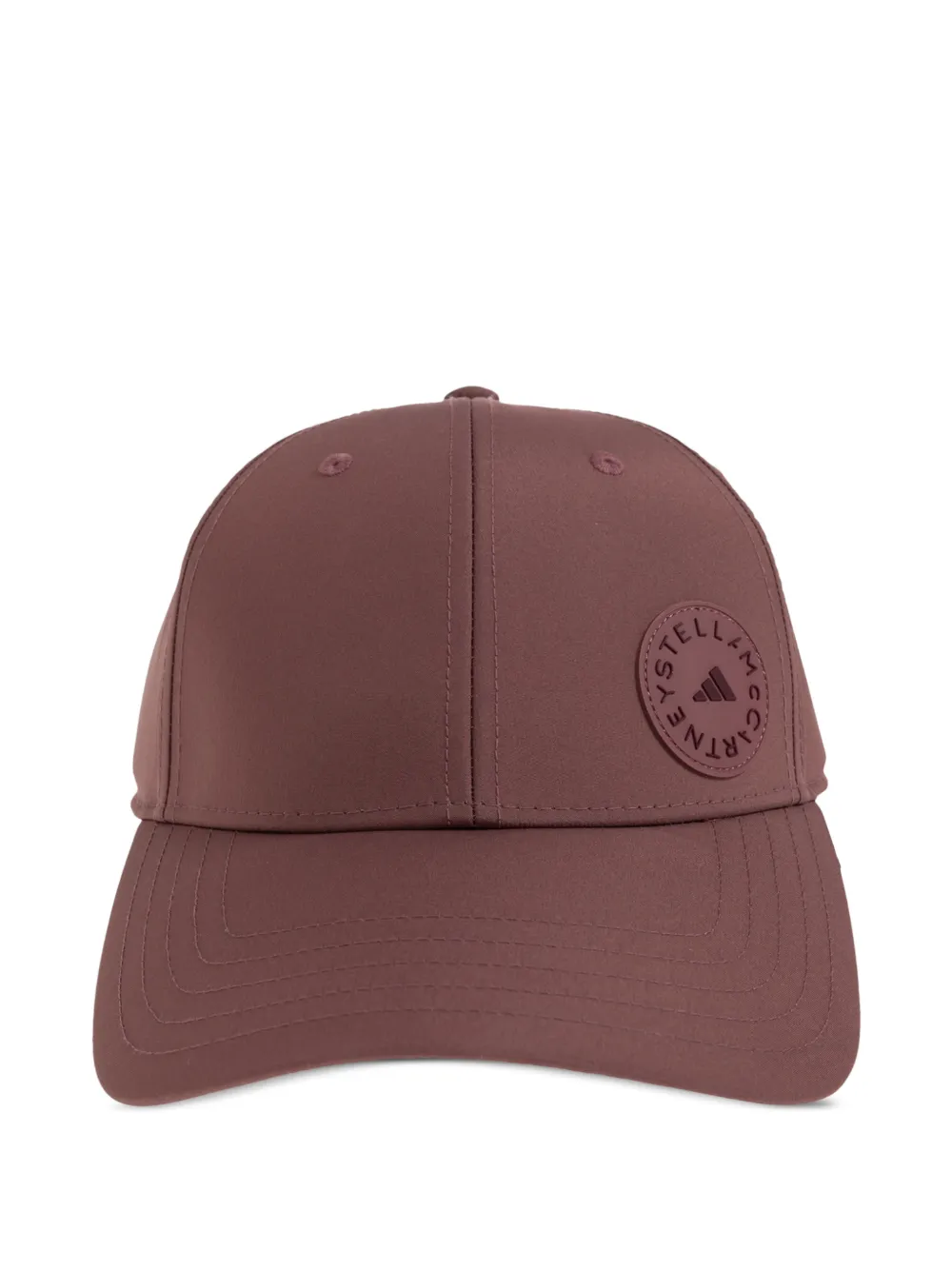 adidas by Stella McCartney logo-patch cap - Viola