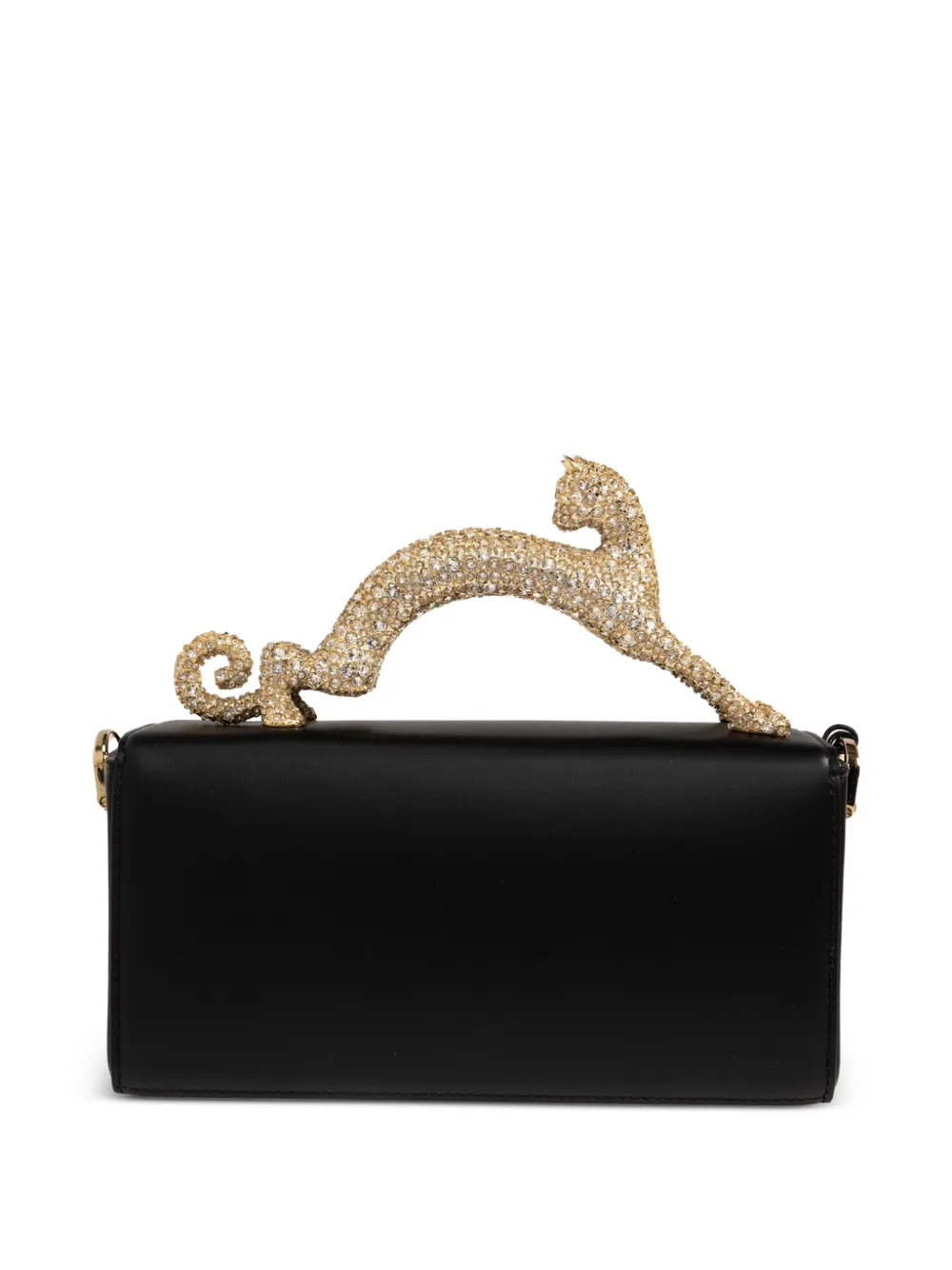 Lanvin Pencil Cat Nano Bag in Black, view 3