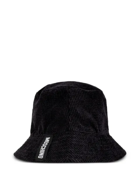 Moschino corduroy reversible bucket hat