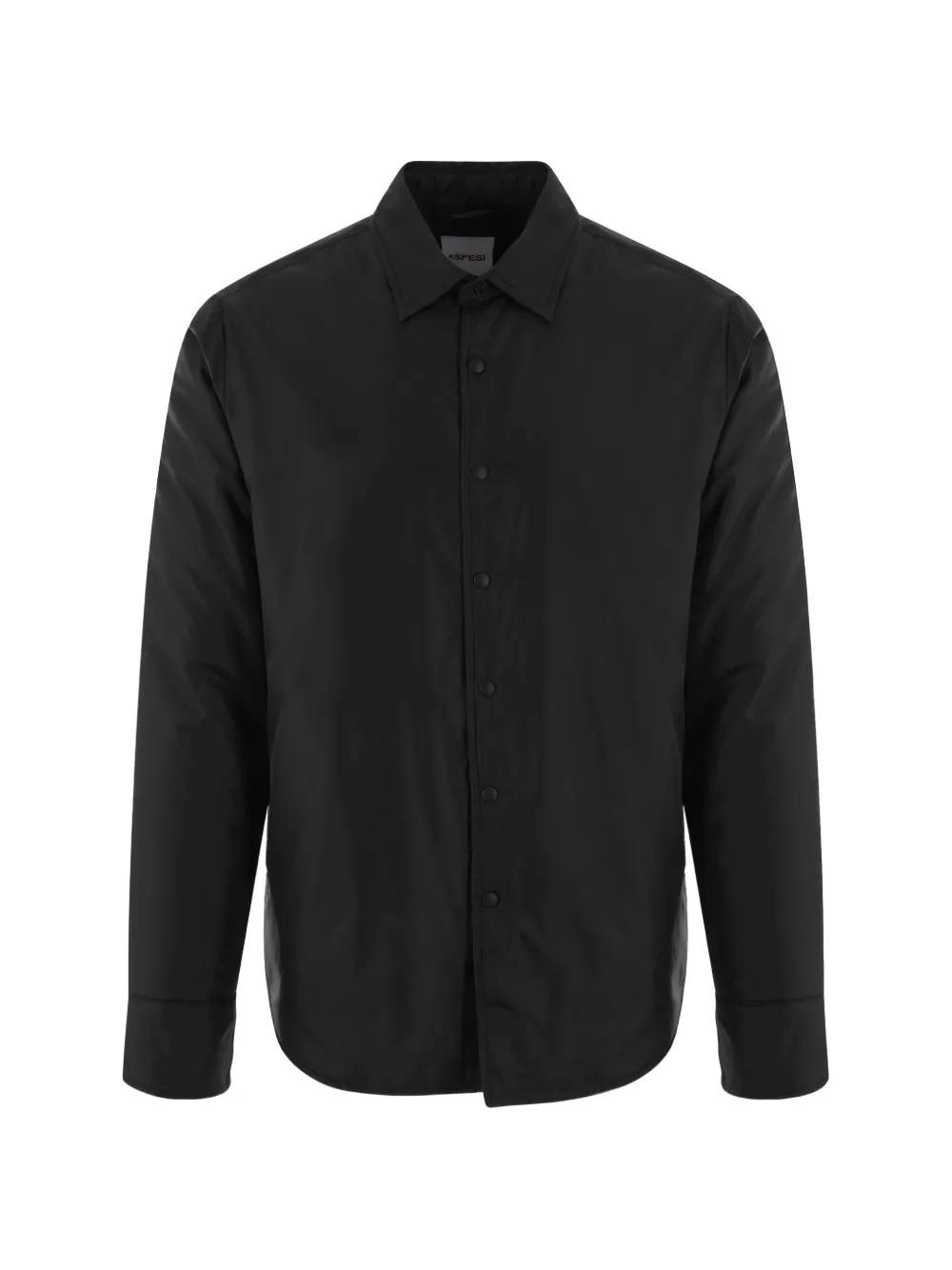 ASPESI slim-fit water-repellent shirt jacket - Schwarz