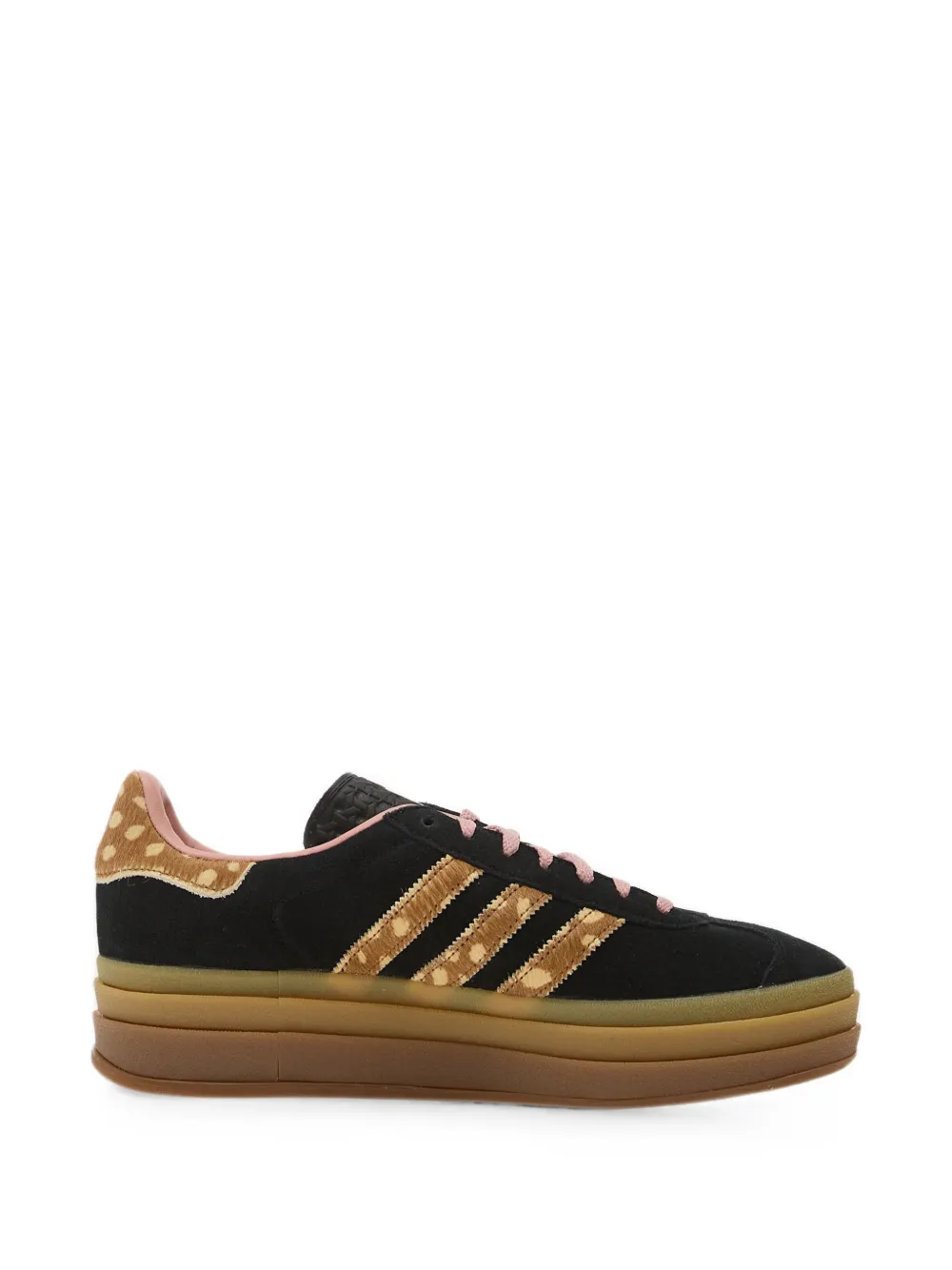 adidas Gazelle leopard-print sneakers Zwart