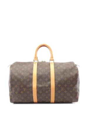 Louis Vuitton Pre-Owned 1998 モノグラム キーポル 50 ボストンバッグ