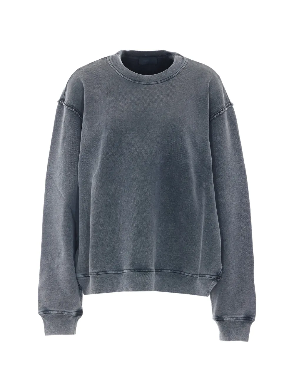 Haikure distressed back-split sweater - Grau