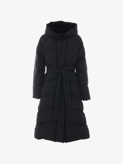 Moorer Wintra hooded padded coat