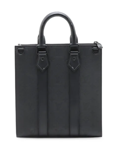 Louis Vuitton Pre-Owned 2021-2026 Monogram Taurillon Sac Plat Cross satchel