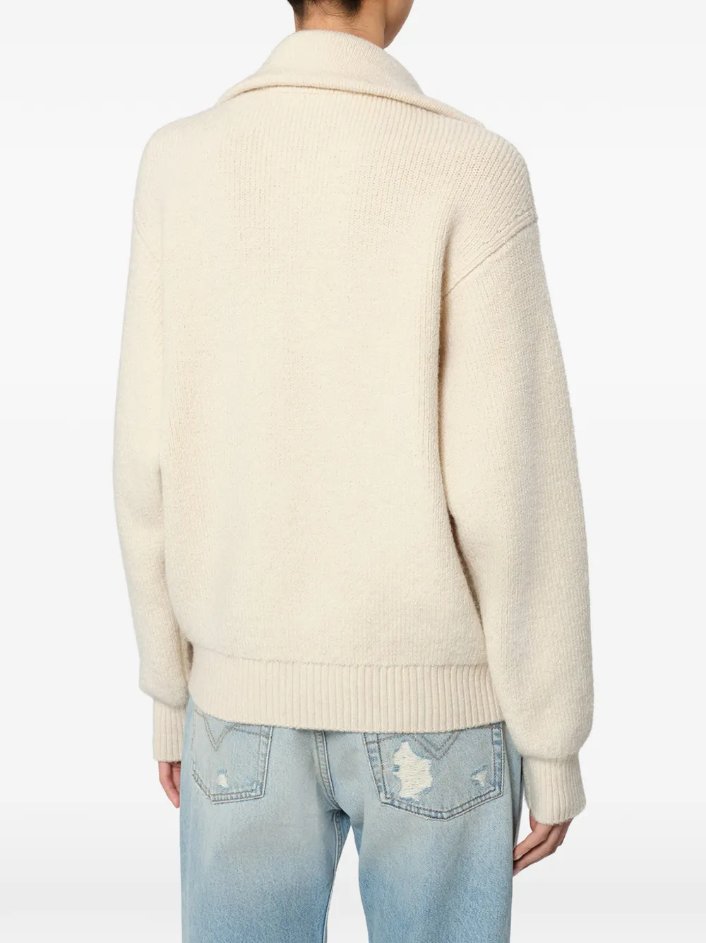 ISABEL MARANT Ydalia wollen trui Beige
