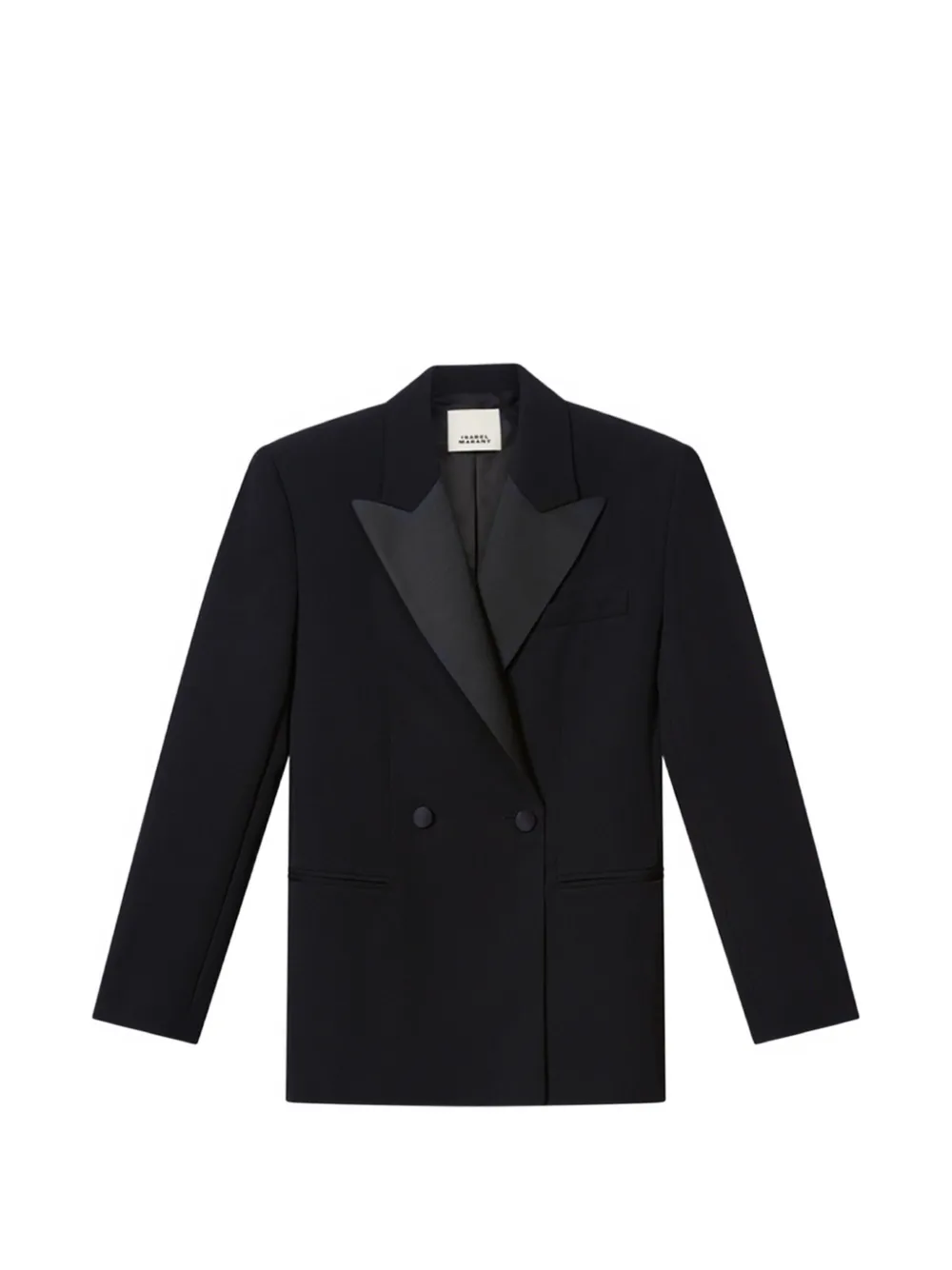 ISABEL MARANT Ranyae peak-lapel blazer - Nero