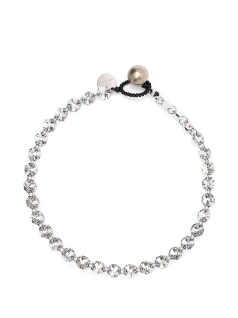 Maria Calderara crystal-embellished bead-detail necklace