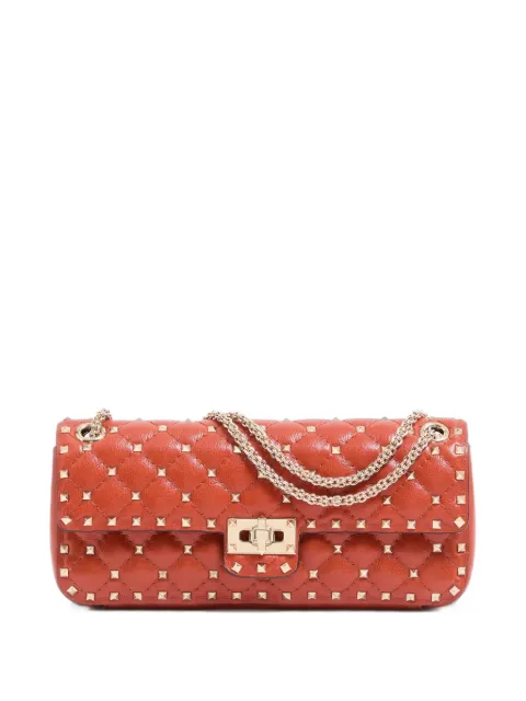 Valentino Garavani bolso de hombro Rockstud Spike mediano de piel de cabrito