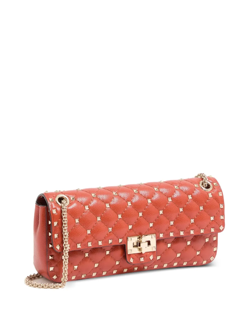 Valentino Garavani Medium Rockstud Spike schoudertas Bruin