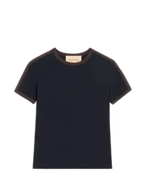 Valentino Garavani Vロゴ Tシャツ | ブルー | FARFETCH JP
