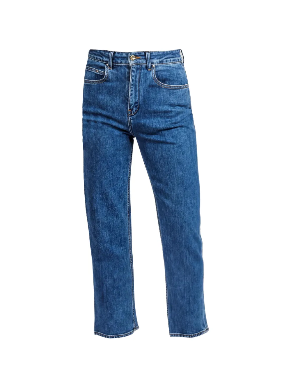 OSSOU Hover straight-leg jeans - Blau
