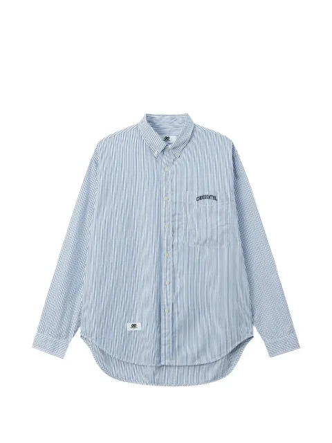 CHOCOOLATE striped button-down shirt