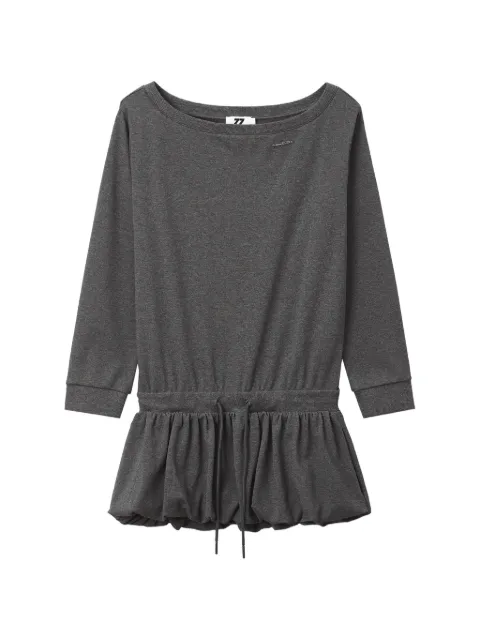 izzue off-shoulder bubble-hem mini dress