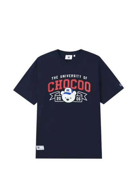 CHOCOOLATE graphic-print cotton T-shirt