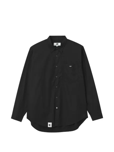 CHOCOOLATE logo-patch cotton shirt
