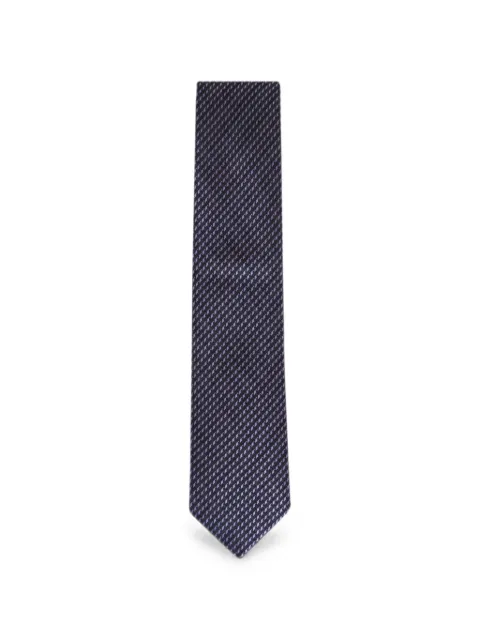 Brioni geometric-pattern tie