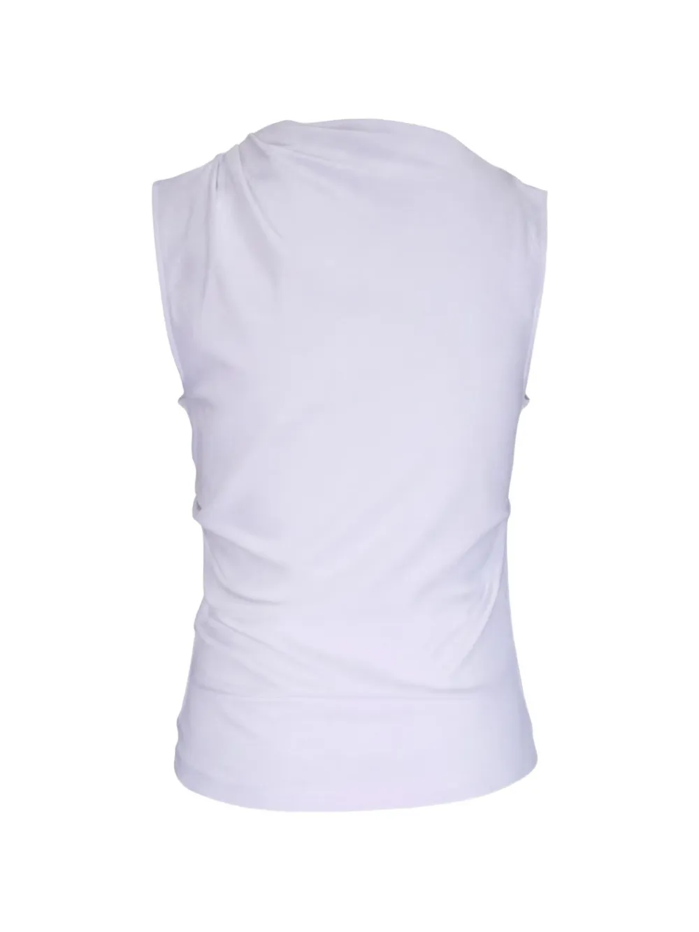 Vince draped sleeveless top Wit