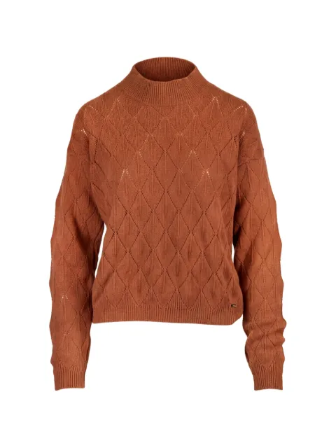 Kiton Kaschmirpullover mit Diamant-Pointelle