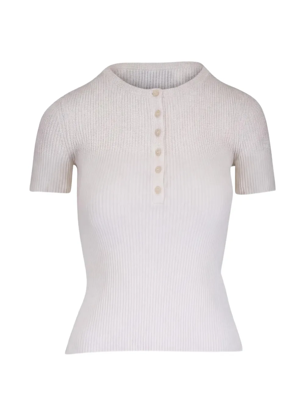 Nili Lotan Gerippter Strickpullover - Nude
