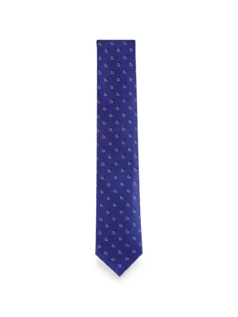 Brioni geometric-pattern silk tie
