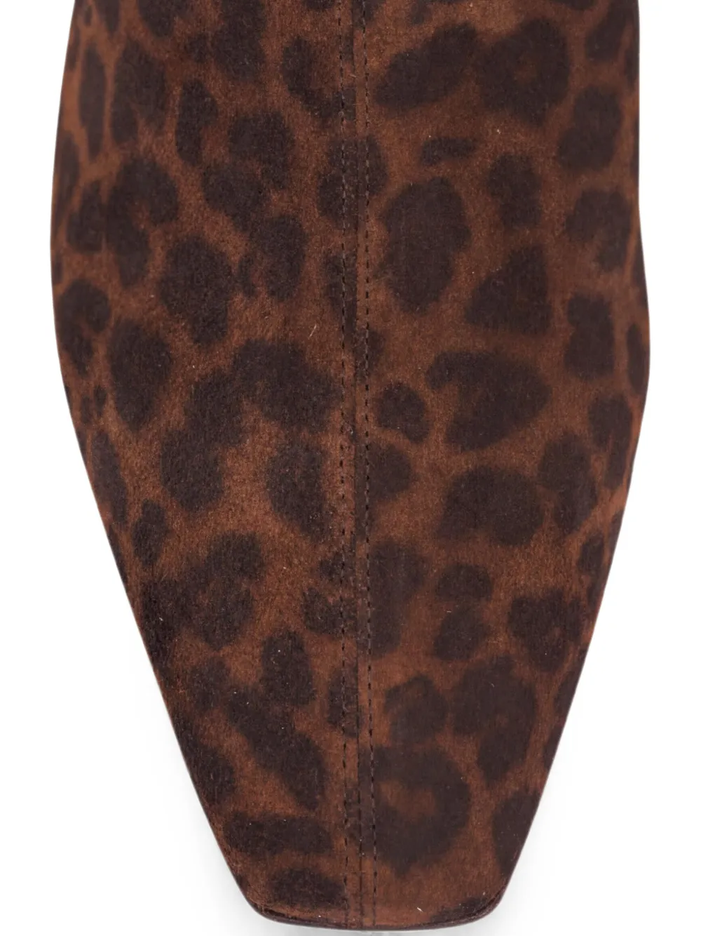 Aquazzura Saint Honoré leopard-print suede ankle boots Bruin