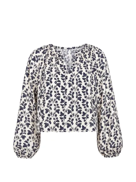 Tanya Taylor Adelina puff-sleeve blouse