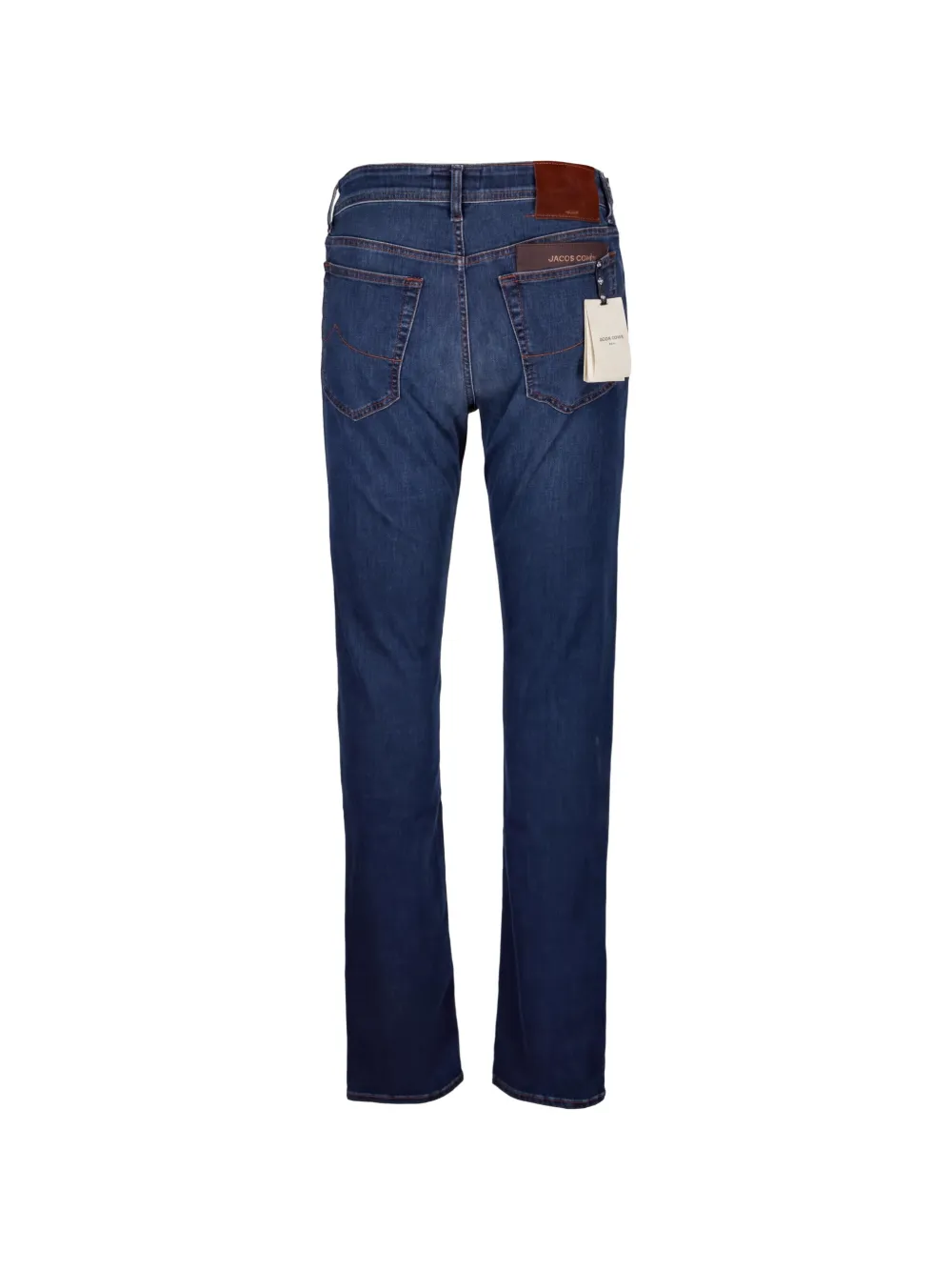 Jacob Cohën Slim-fit jeans met contrasterende stiksels Blauw