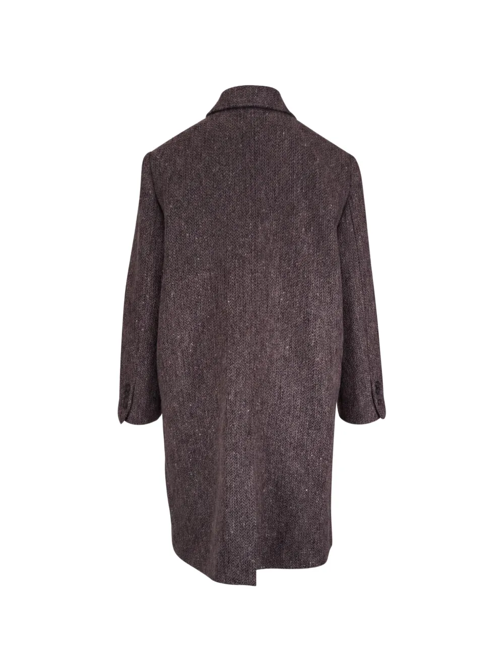 Brunello Cucinelli Jack met dubbele rij knopen Bruin