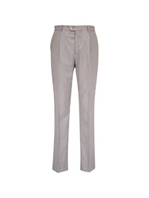 Brunello Cucinelli Virgin Wool And Cashmere Chalk Stripe Flannel