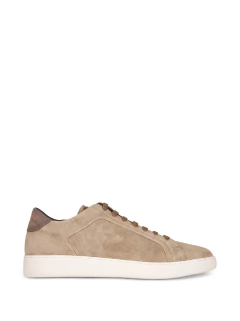 To Boot New York Monterey suede panelled sneakers