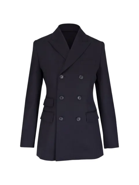 Nili Lotan blazer Noah con solapas de pico y doble botonadura