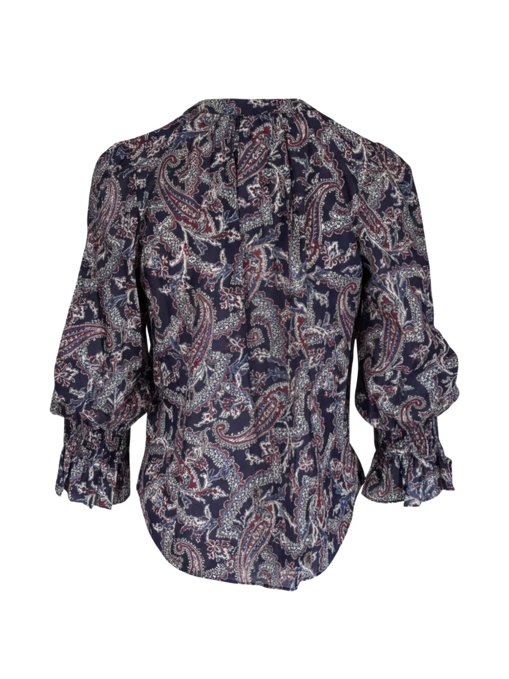 Veronica Beard Ashlynn blouse met paisley-print Blauw