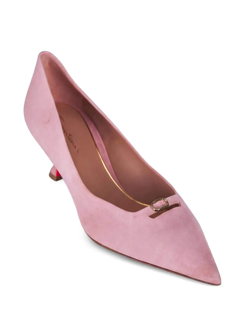 Santoni Sabine pointed-toe pumps Roze